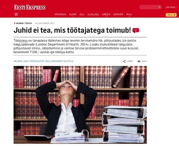 Juhid ei tea, mis töötajatega toimub! – Eesti Ekspress