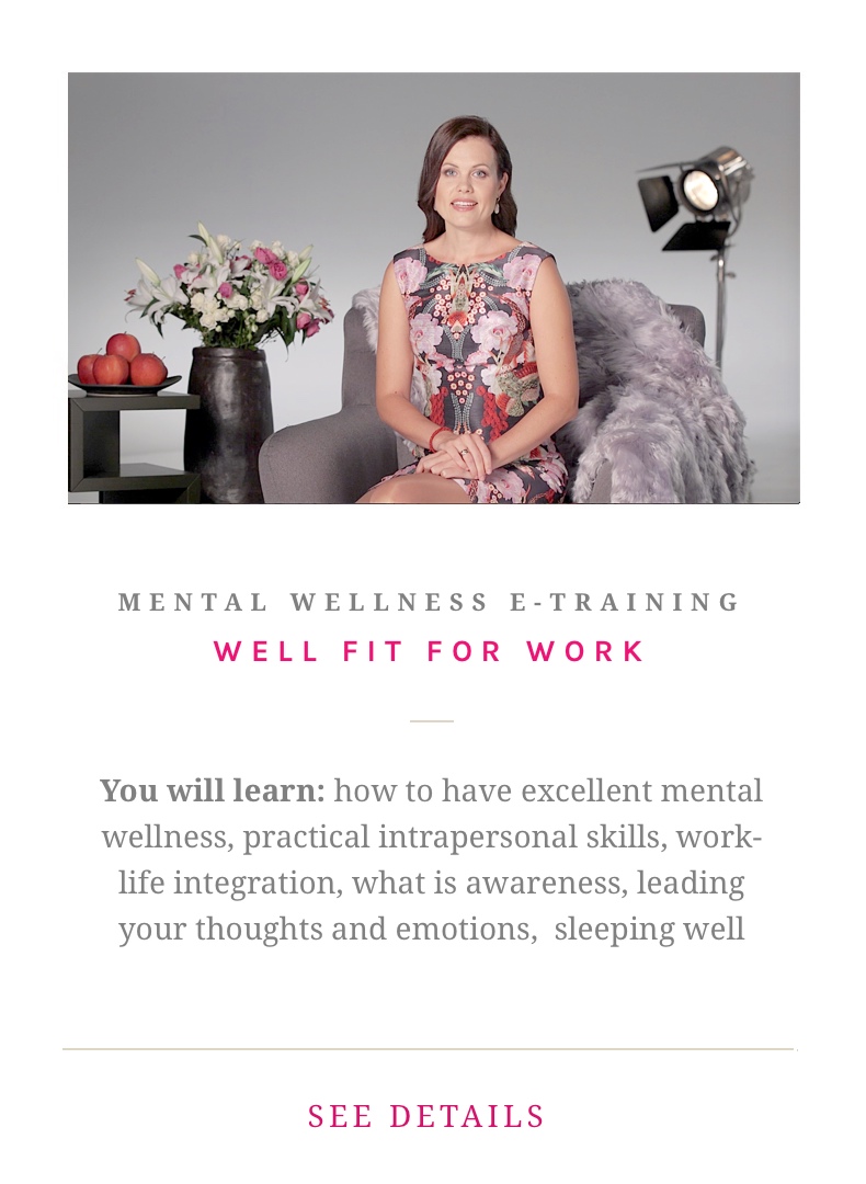 Proactive mental wellness training